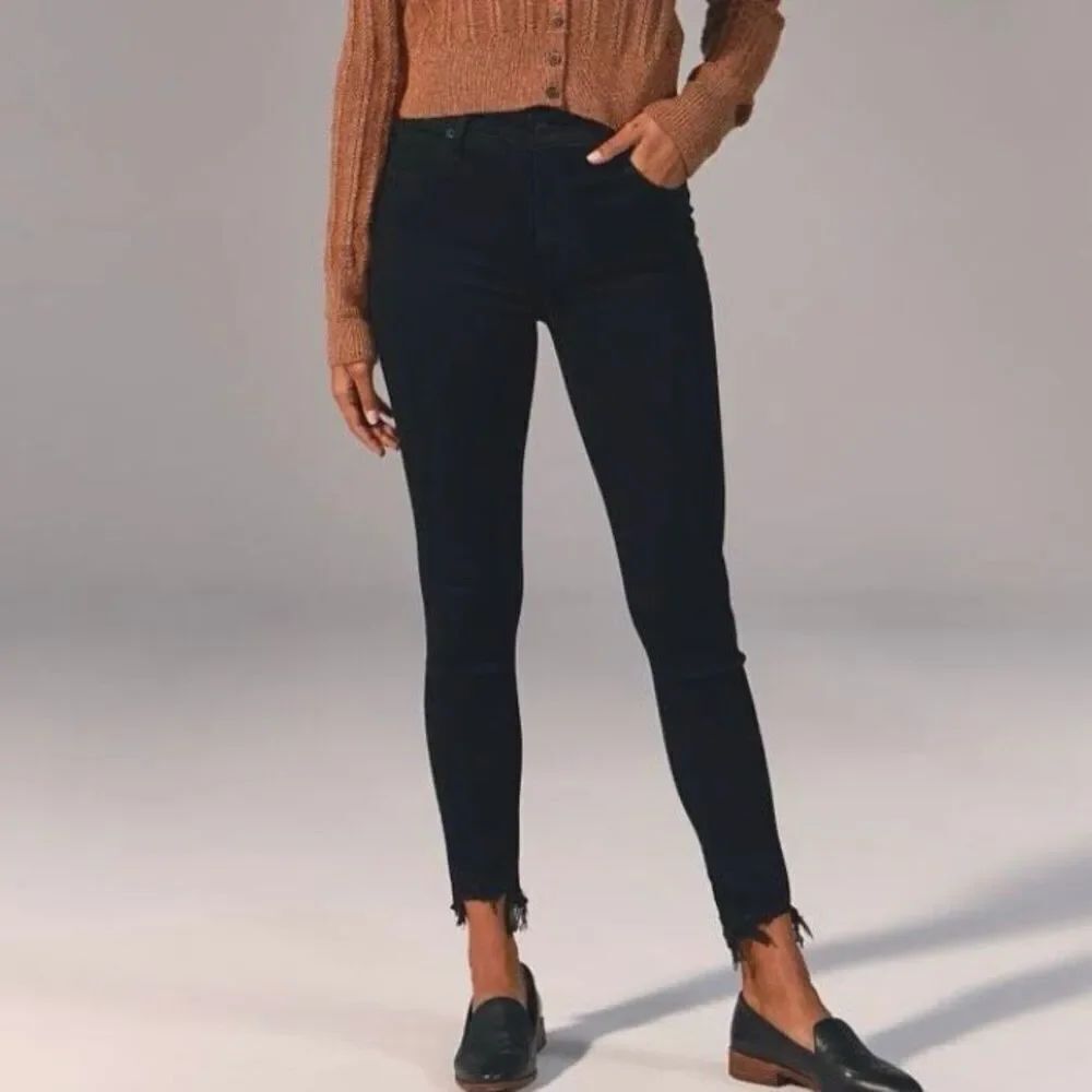 Abercrombie & Fitch the super skinny high rise ankle jeans size 25